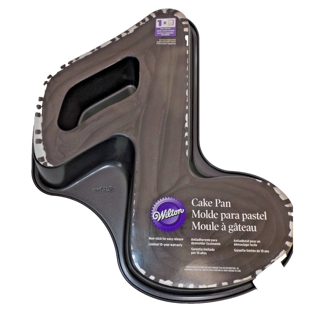 Wilton - Music Note Cake Pan - 13" tall  *NEW* - torn label